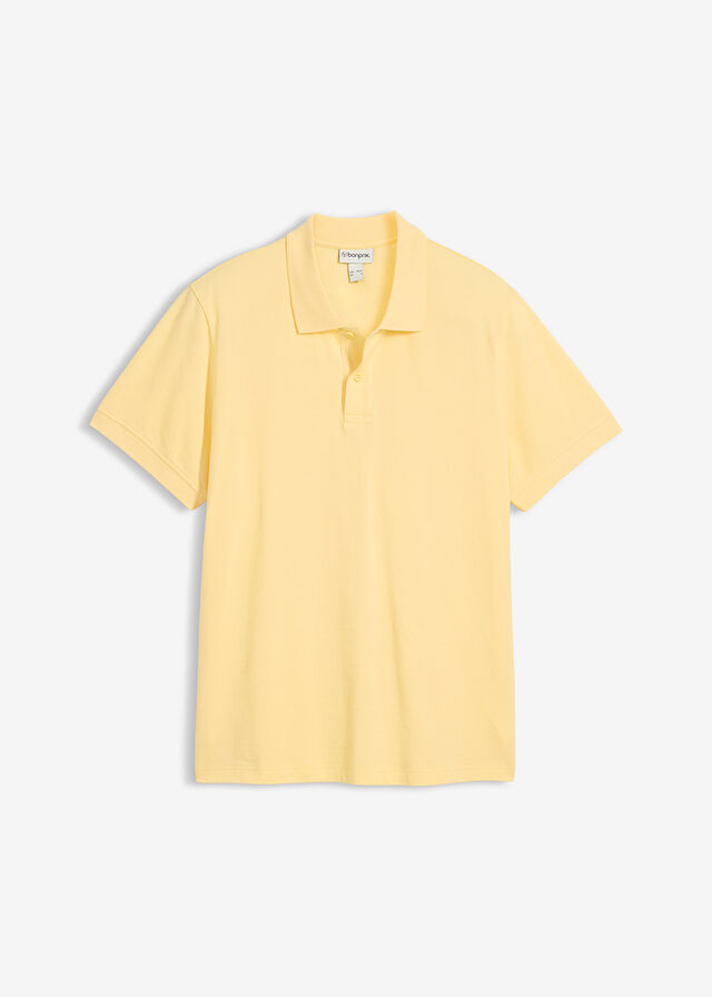 Polo de piqué de algodón orgánico puro