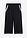 Culotte ancho de mezcla de viscosa suave - Negro-blanco - bonprix