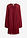 Minivestido de gasa fina con plisado - Rojo rubí - bonprix
