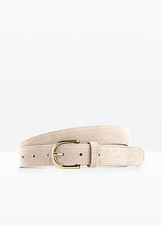 Cinturón de cuero con hebilla brillante