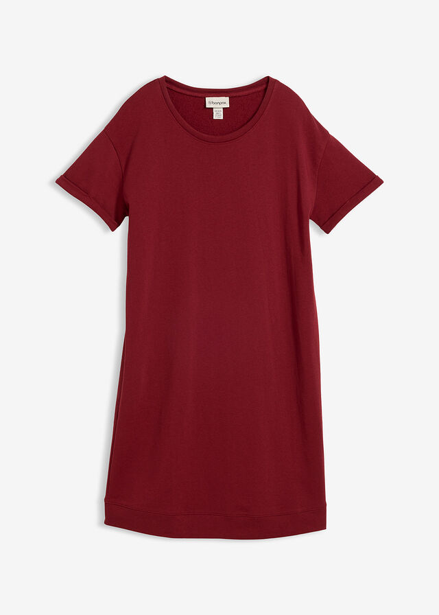 Vestido tipo sudadera