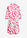 Vestido camisero de mezcla de algodón - Blanco-rosa de flores - bonprix