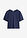 Camiseta con mangas abullonadas - Azul marino - bonprix