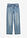 Vaqueros loose fit, con cintura ajustable, straight - Denim desgastado - bonprix