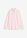 Blusa de rayas de algodón orgánico puro - blanco-rosa claro rayas verticales - bonprix
