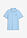 Polo de piqué de algodón orgánico puro - Azul claro - bonprix