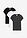 Camiseta (3 unidades) - blanco-negro-blanco lana - bonprix
