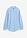 Blusa larga de muselina ligera - Azul claro - bonprix