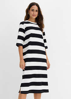 Vestido camisero de tejido interlock resistente