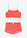 Bikini con costuras en contraste (2 piezas) - Quisquilla/blanco - bonprix