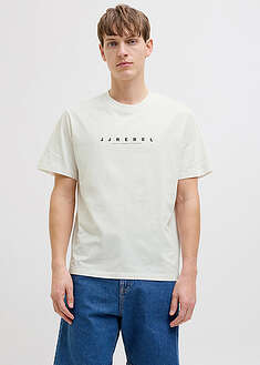 Camiseta de JJ REBEL de algodón puro con corte holgado