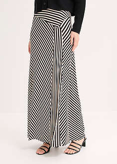 Falda de punto de mezcla de viscosa