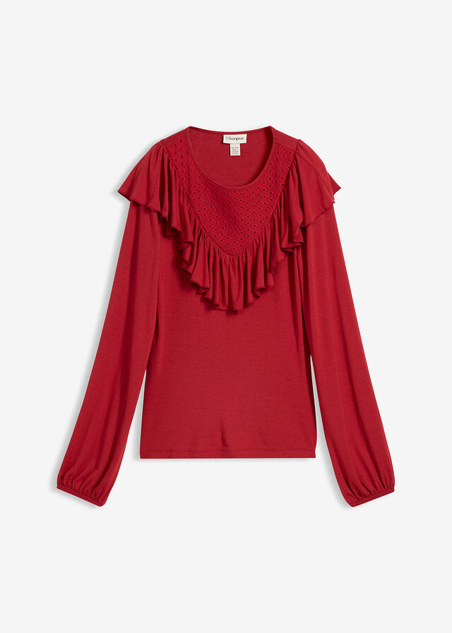 Camiseta de mezcla de viscosa