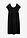 Vestido midi de algodón orgánico puro - Negro - bonprix