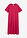 Vestido camisero de tejido interlock resistente con bolsillos - Rojo sangría - bonprix