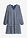 Vestido corto con estructura arrugada - Azul marino de flores - bonprix