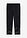 Leggings capri con encaje - Negro - bonprix
