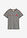 Camiseta bordada - Gris jaspeado-rojo - bonprix