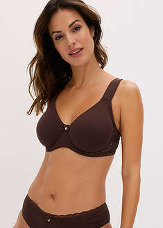 Sujetador básico de algodón orgánico con aros (2 unidades)