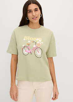Camiseta holgada de algodón puro