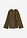 Blusa de mezcla de viscosa con cordón - Verde oliva oscuro - bonprix