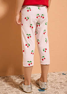 Leggings capri de mezcla de algodón orgánico elástico (3 unidades)
