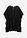 Túnica de playa de algodón puro - Negro - bonprix