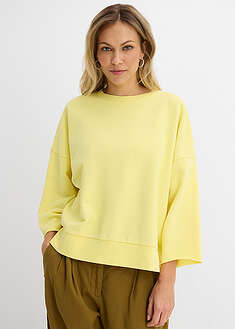 Sudadera holgada en mezcla de algodón