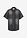 Camisa vaquera de algodón orgánico puro con manga corta y corte slim - Negro usado - bonprix