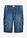 Bermudas cargo largas, vaqueras, ligeras y con cintura elástica, regular fit - Azul piedra - bonprix