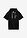 Sudadera con capucha y manga corta - Negro - bonprix
