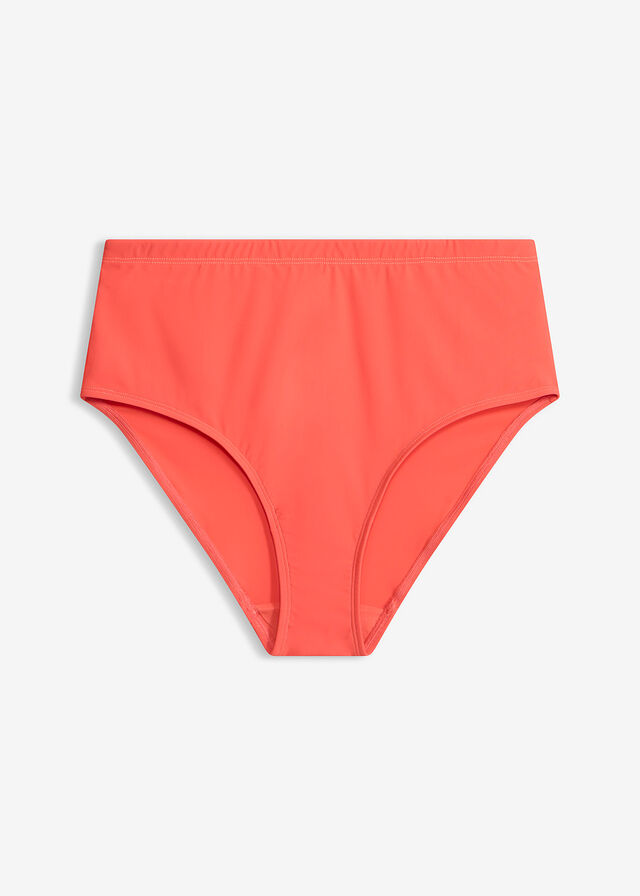 Braguita de bikini de tiro alto con ligero efecto moldeador