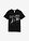 Camiseta de algodón orgánico puro con corte entallado - Negro - bonprix