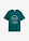 Camiseta de algodón orgánico puro - Azul petróleo - bonprix