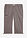 Pantalón capri tipo cargo de algodón puro con cinturilla elástica - Gris ahumado - bonprix