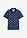 Polo de punto con algodón orgánico - Azul marino - bonprix