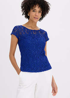 Blusa de encaje