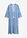 Vestido tipo túnica de viscosa fluida - Azul marino + blanco lana - bonprix