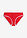 Braguita de bikini con costuras blancas en contraste - Rojo salsa - bonprix