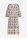 Vestido midi de algodón ligero - Blanco perla/negro estampado - bonprix