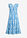 Vestido largo de algodón puro - Azul pálido de flores - bonprix