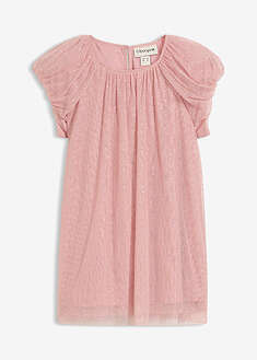 Vestido corto de tul delicado