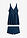 Tankini largo (2 piezas) con escote en V - Azul almirante - bonprix
