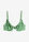 Top de bikini con aros - verde hoja - bonprix