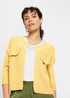 Chaqueta de punto de bouclé