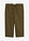Pantalón capri de lino - Verde oliva oscuro - bonprix
