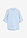 Camisa de manga larga con dobladillo de algodón puro - azul pálido - bonprix