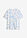 Blusa estampada tipo túnica de viscosa fluida - Blanco lana-azul claro de flores - bonprix