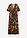 Vestido largo de mezcla de viscosa suave - rojo carmín-negro - bonprix