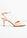 Sandalias de tiras con aspecto de charol - Beige - bonprix